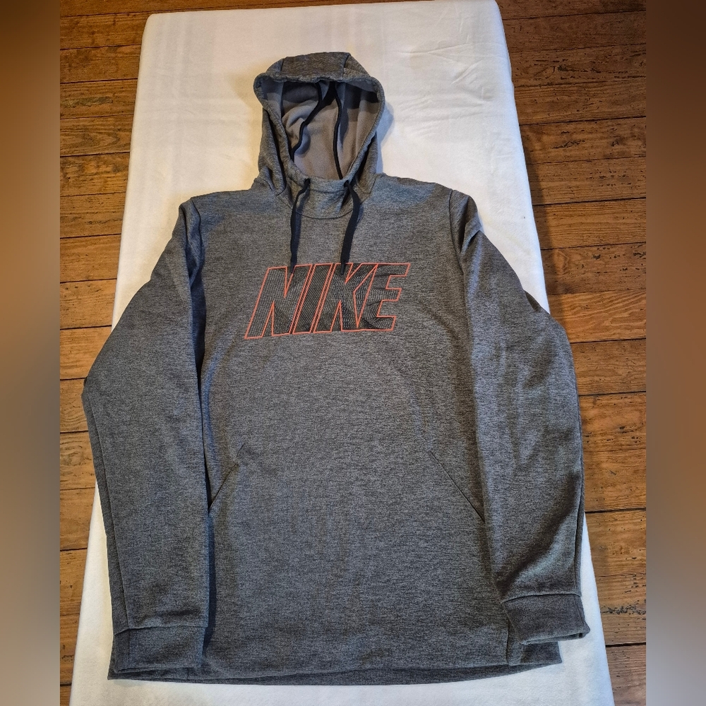 Nike Dry-Fit Gray Men's Hoodie Size Large